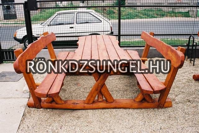 Nádtetős kerti padok, szanetlik-9