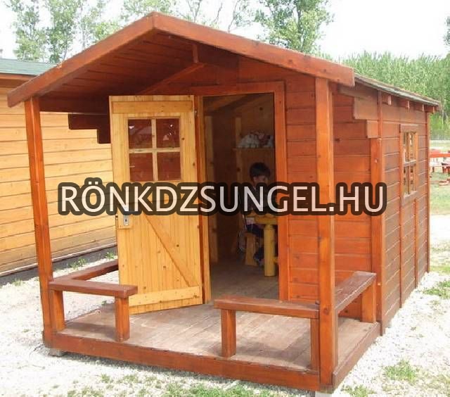 Fajátékok, játékomplexumok, gyerekbungallók-11