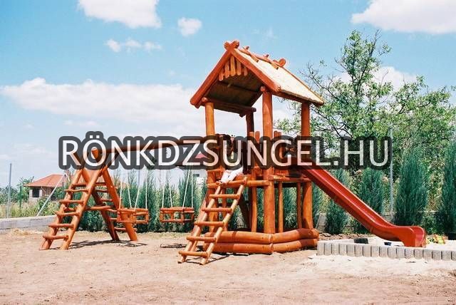 Fajátékok, játékomplexumok, gyerekbungallók-12