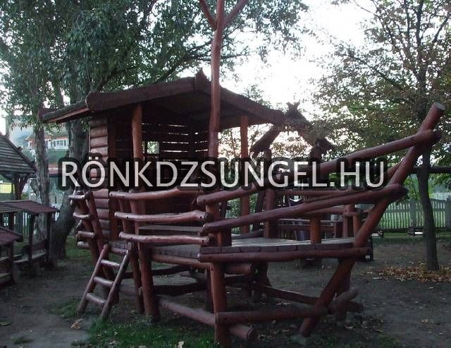 Fajátékok, játékomplexumok, gyerekbungallók-5