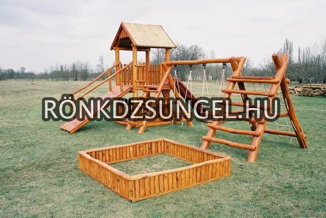 Fajátékok, játékomplexumok, gyerekbungallók-6