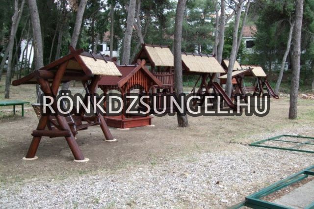 Fajátékok, játékomplexumok, gyerekbungallók-32